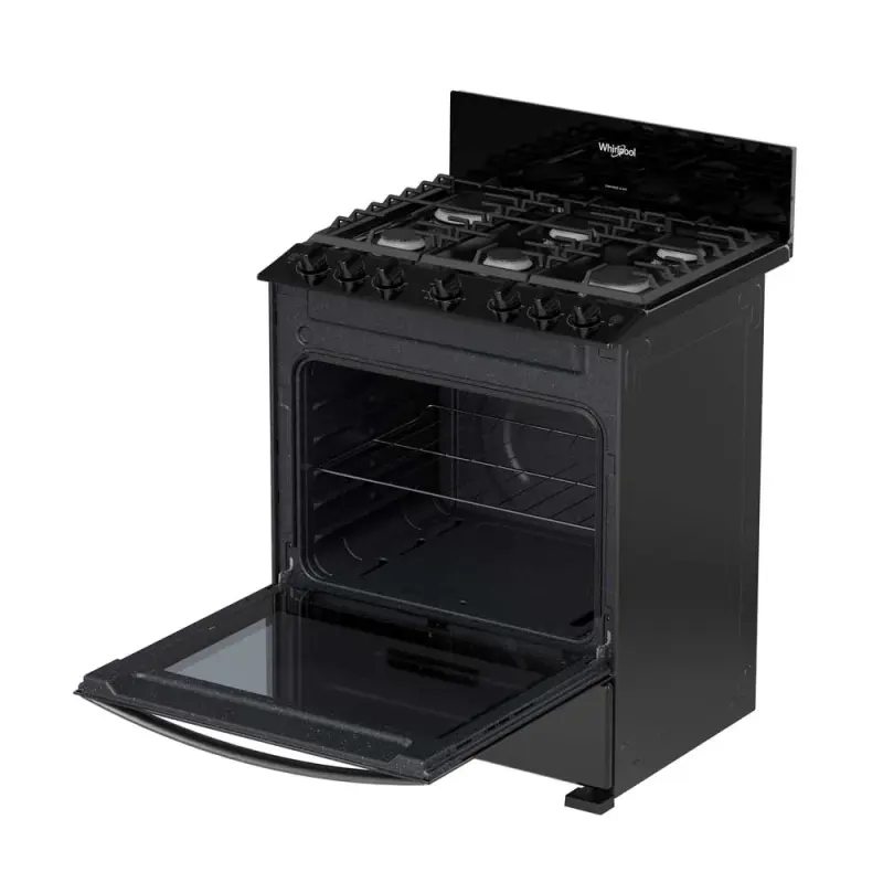 ESTUFA A GAS WHIRLPOOL DE 30" DE 6 QUEMADORES CON HORNO LWFR3400